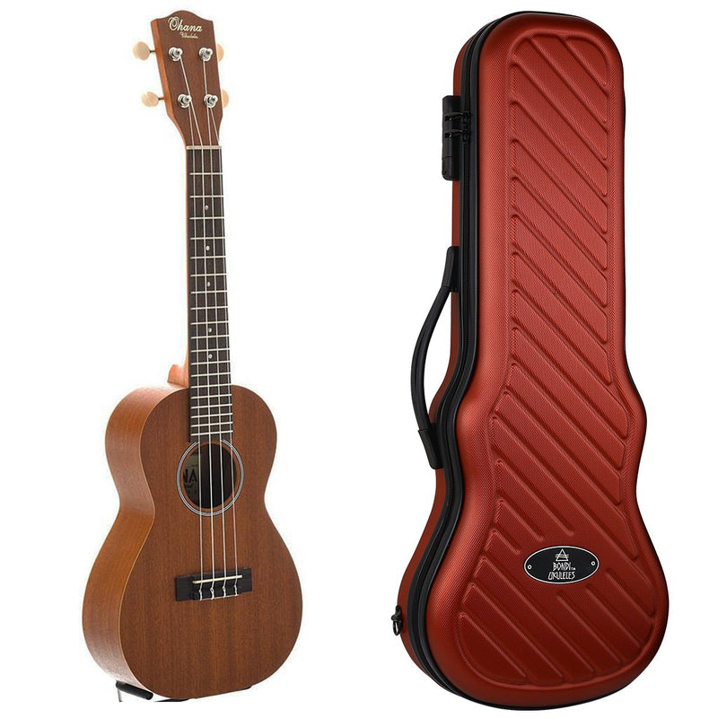 Ohana CK-10 Mahogany Concert Ukulele
