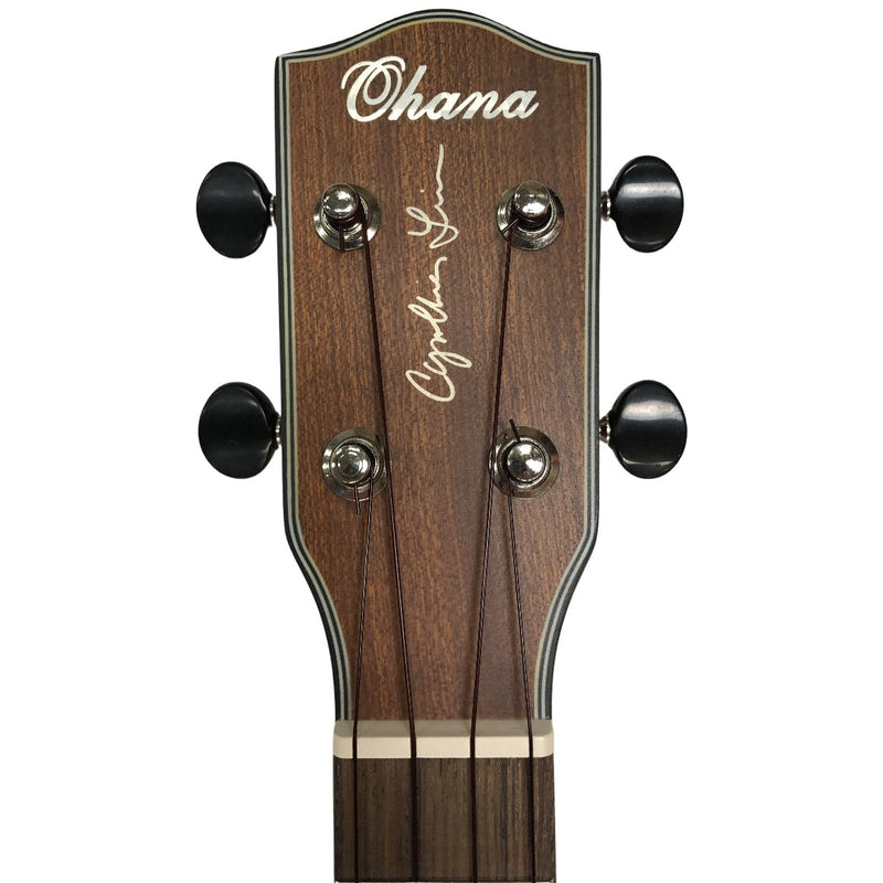 Ohana Cynthia Lin Signature Mahogany Concert with Bag