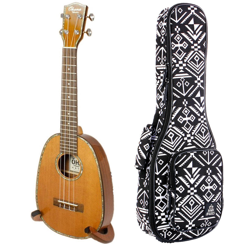 Ohana PKC-50G Cedar Pineapple Concert Ukulele