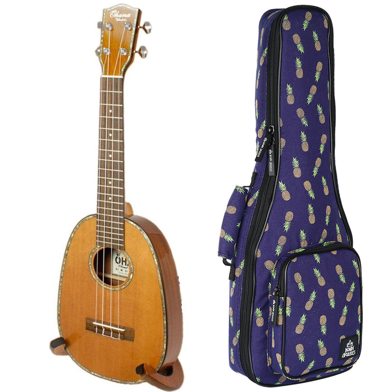 Ohana PKC-50G Cedar Pineapple Concert Ukulele