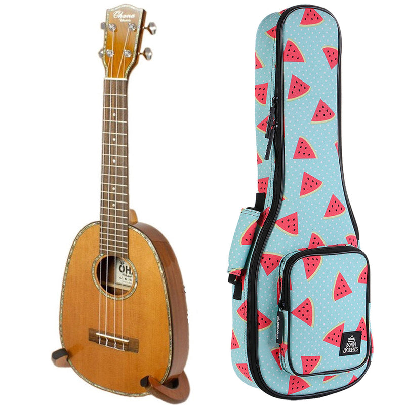 Ohana PKC-50G Cedar Pineapple Concert Ukulele