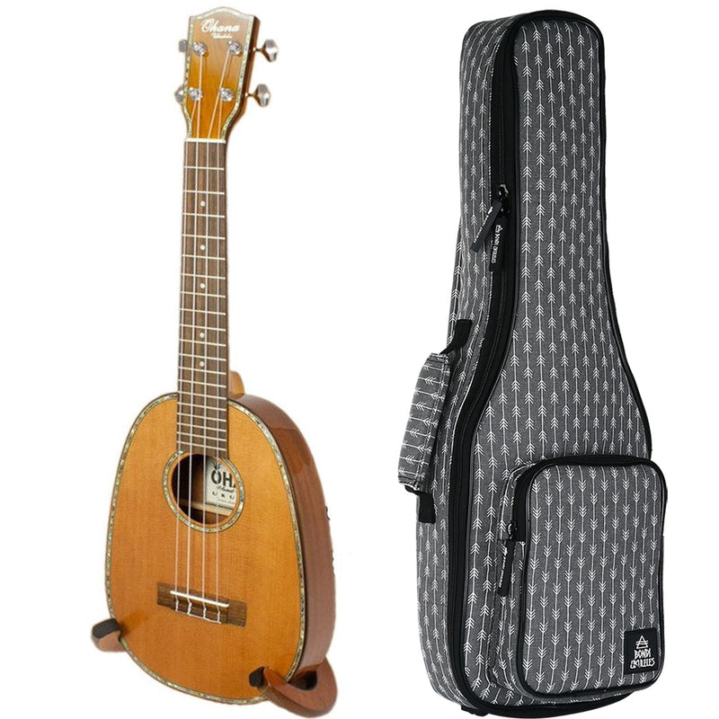 Ohana PKC-50G Cedar Pineapple Concert Ukulele