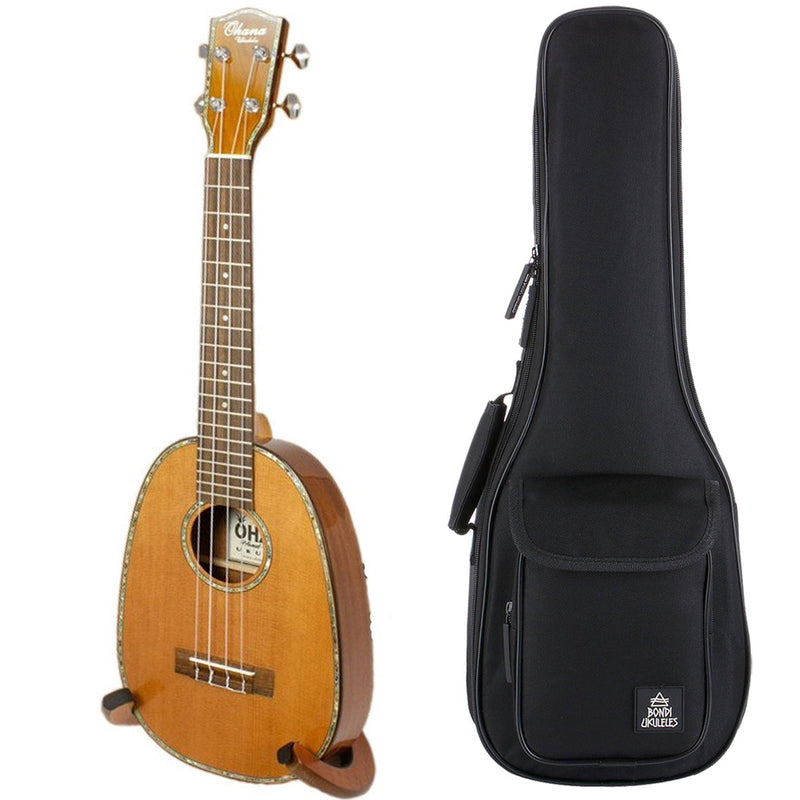 Ohana PKC-50G Cedar Pineapple Concert Ukulele