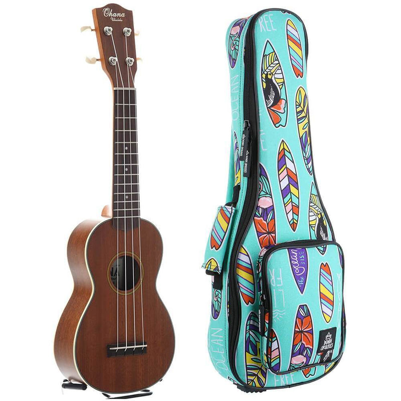 Ohana SK-20 Solid Top Mahogany Soprano Ukulele
