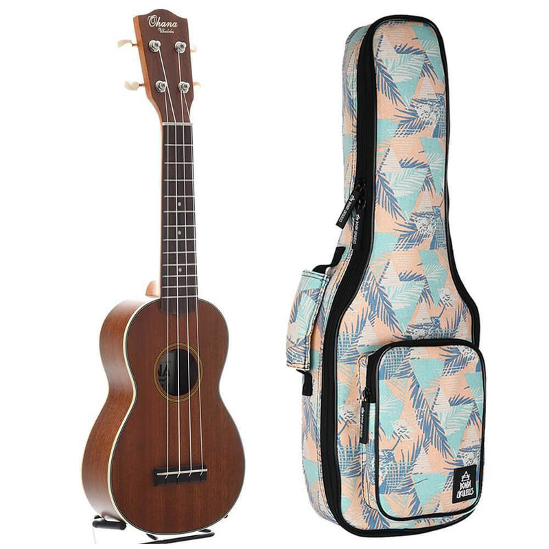 Ohana SK-20 Solid Top Mahogany Soprano Ukulele