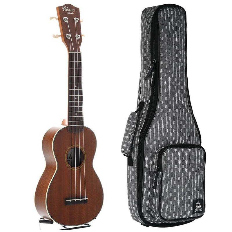 Ohana SK-20 Solid Top Mahogany Soprano Ukulele