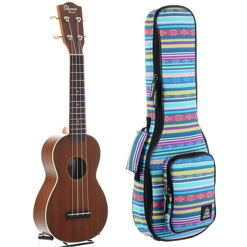 Ohana SK-20 Solid Top Mahogany Soprano Ukulele