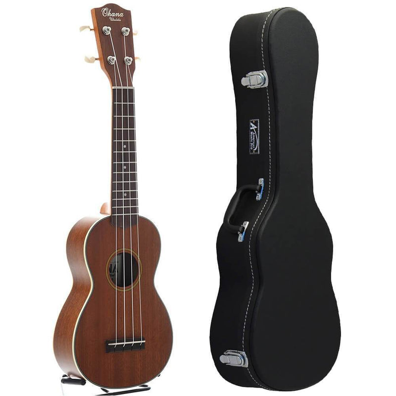 Ohana SK-20 Solid Top Mahogany Soprano Ukulele