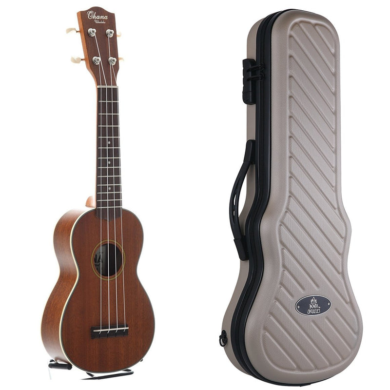 Ohana SK-20 Solid Top Mahogany Soprano Ukulele