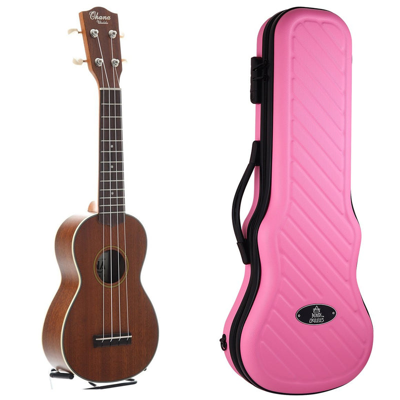 Ohana SK-20 Solid Top Mahogany Soprano Ukulele