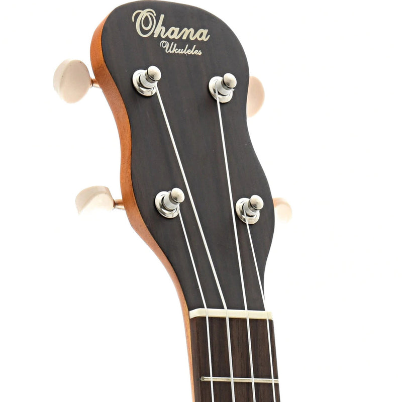 Ohana SK-30L Mahogany Soprano Ukulele - Tenor Neck
