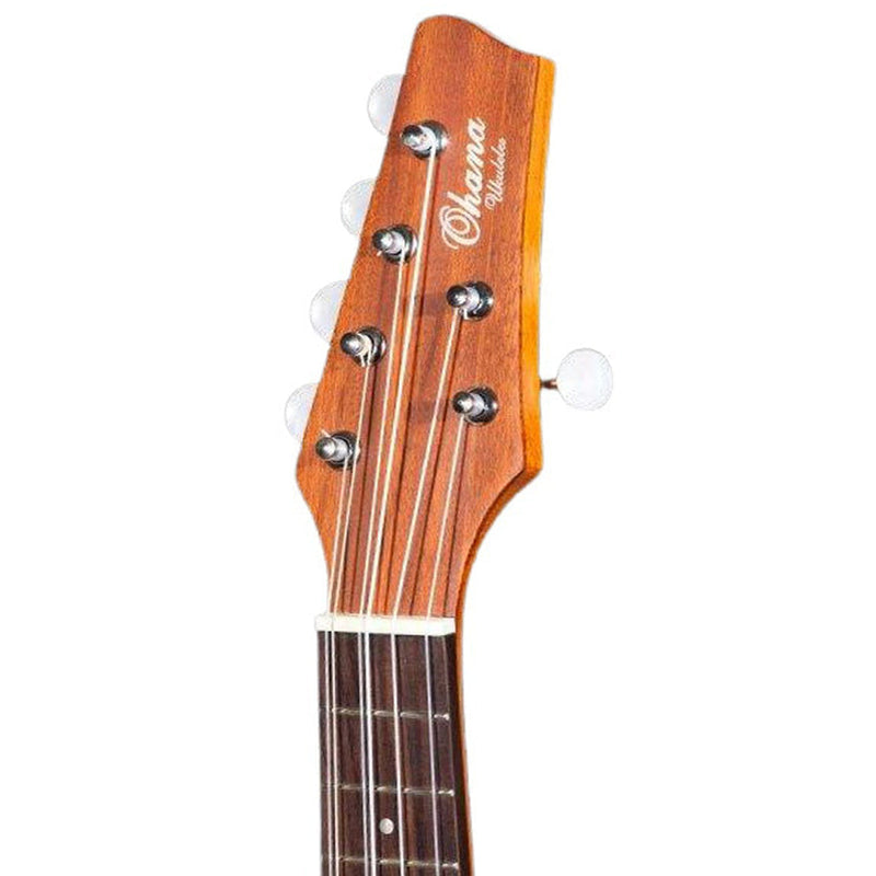 Ohana Solid Spruce Tenor 6-String Ukulele