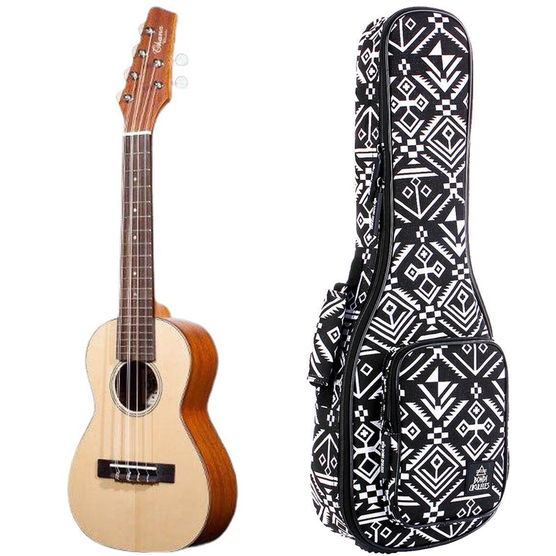Ohana Solid Spruce Tenor 6-String Ukulele
