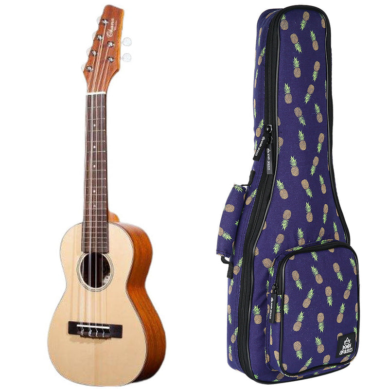 Ohana Solid Spruce Tenor 6-String Ukulele