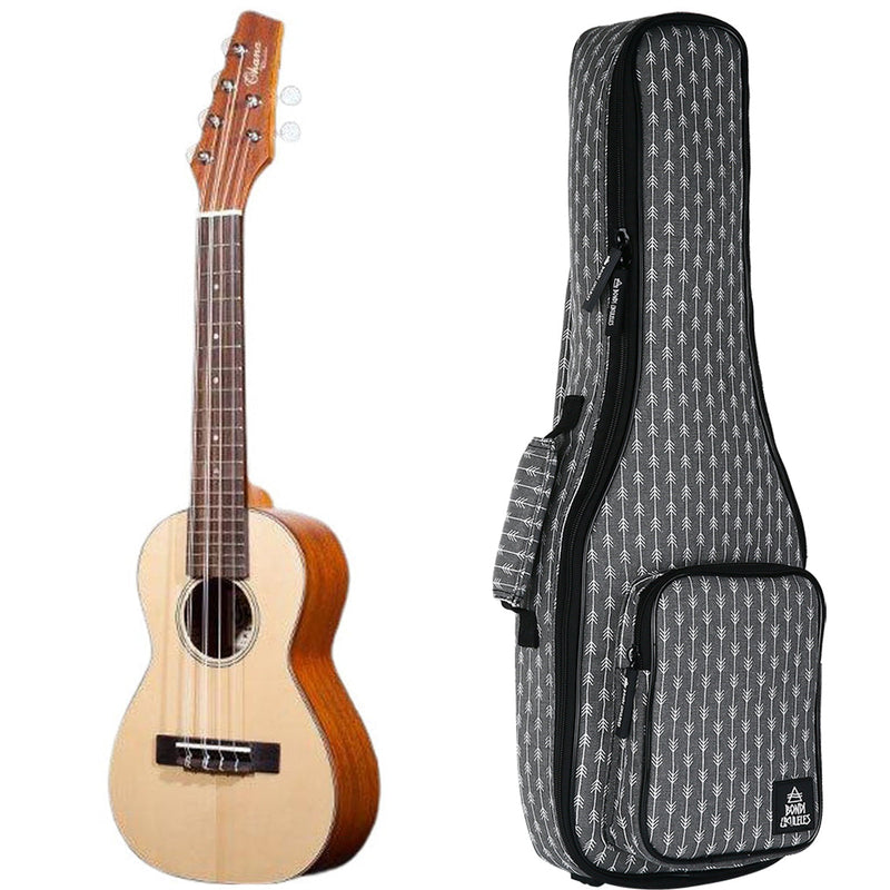 Ohana Solid Spruce Tenor 6-String Ukulele