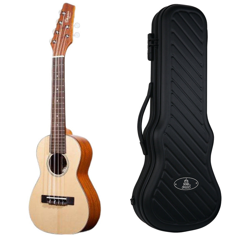Ohana Solid Spruce Tenor 6-String Ukulele