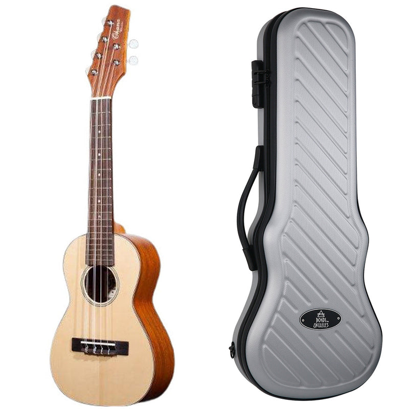 Ohana Solid Spruce Tenor 6-String Ukulele