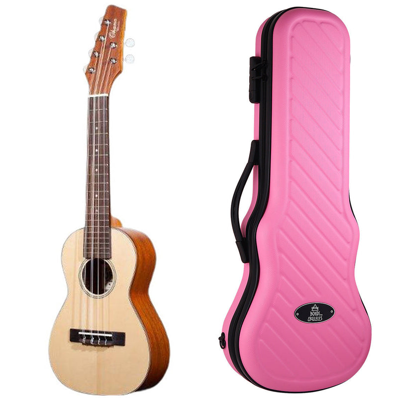 Ohana Solid Spruce Tenor 6-String Ukulele