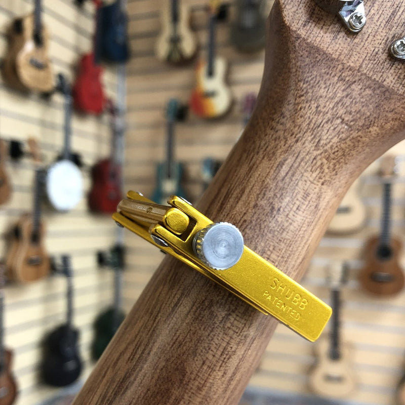 Shubb Ukulele Capo - Gold