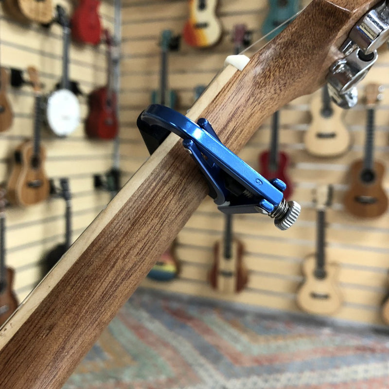 Shubb Ukulele Capo - Light Blue
