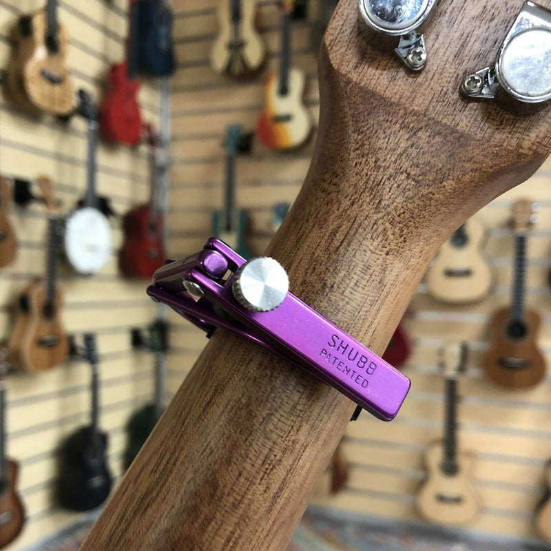 Shubb Ukulele Capo - Violet