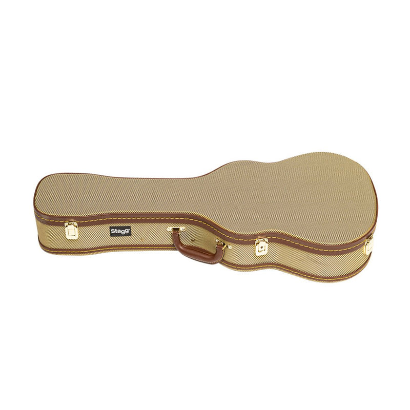 Stagg Tweed Baritone Ukulele Hard case